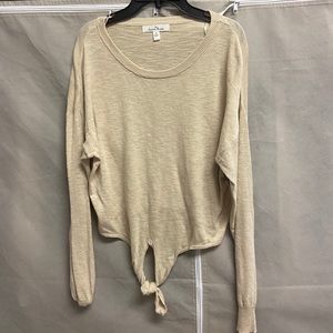 Tan long Sleeve shirt